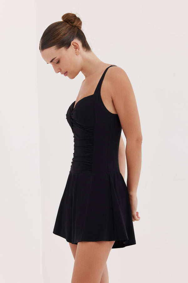 TURKIZ SWIM DRESS - BLACK