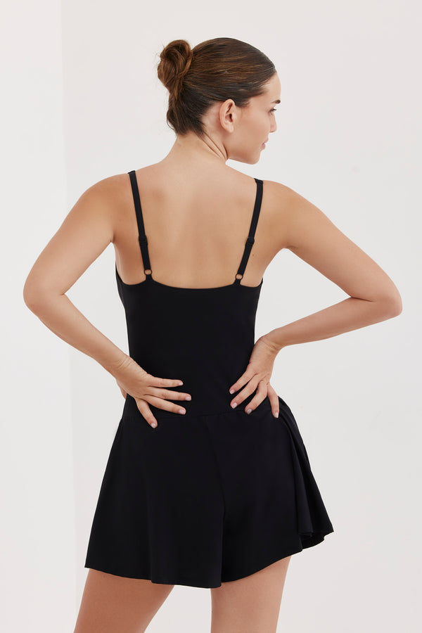 TURKIZ SWIM DRESS - BLACK
